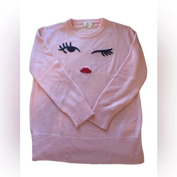Kate Spade wink and lips sweater size XS - Picture 1 of 10